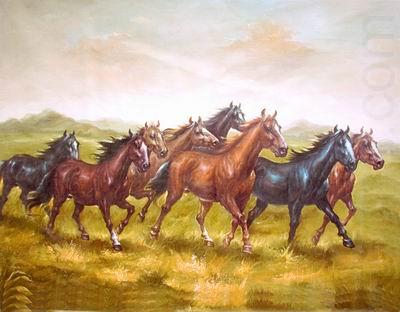 unknow artist Horses 017 china oil painting image